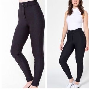 American Apparel Riding Pants (Black)